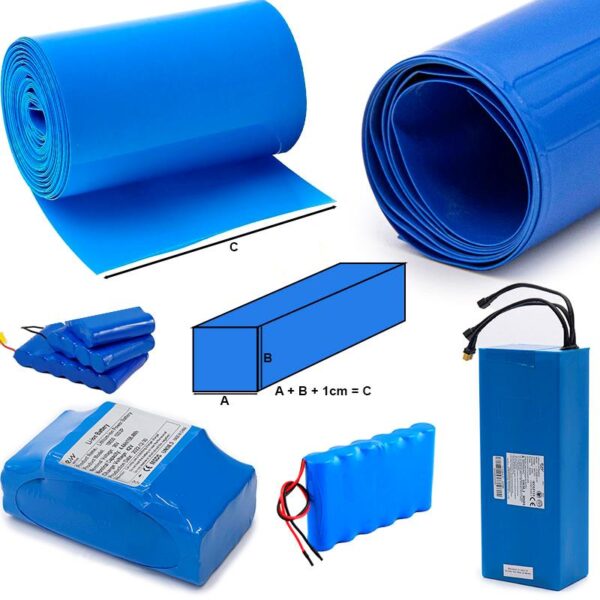 Blau Schrumpfschlauch 10M – Bild 2