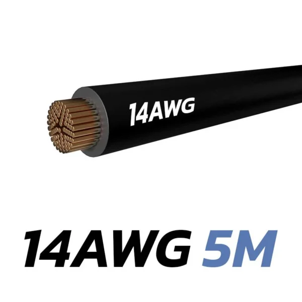 Elektronik Kabel Schwarz - 5m – Bild 2