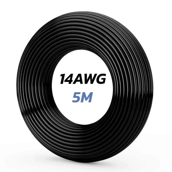 Elektronik Kabel Schwarz - 5m