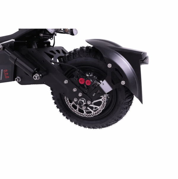 Elektroroller WANDLER-A/E Allrad - 45km/h - bis 140kg - Straßenzulassung - schwarz – Bild 7