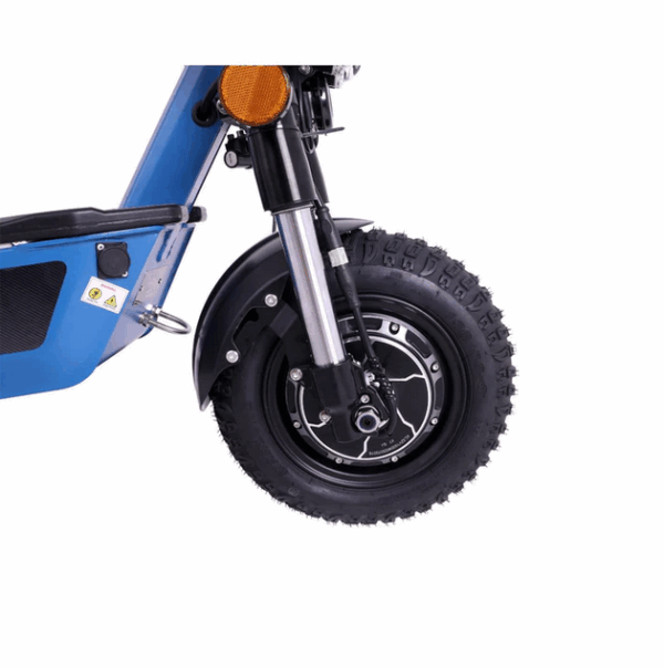 Elektroroller WANDLER-A/E Allrad - 45km/h - bis 140kg - Straßenzulassung - blau – Bild 8