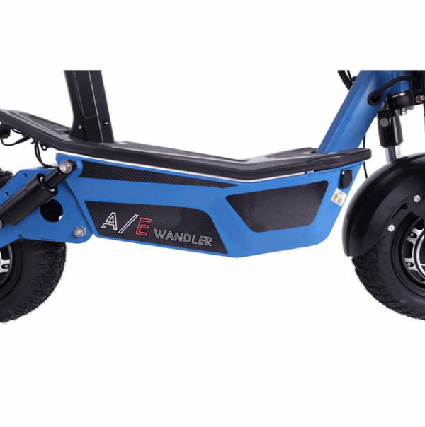 Elektroroller WANDLER-A/E Allrad - 45km/h - bis 140kg - Straßenzulassung - blau – Bild 7