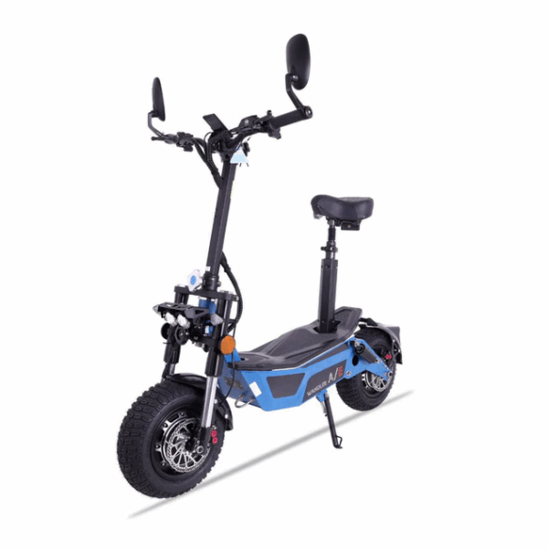 Elektroroller WANDLER-A/E Allrad - 45km/h - bis 140kg - Straßenzulassung - blau – Bild 4