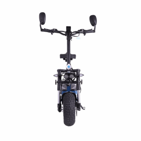 Elektroroller WANDLER-A/E Allrad - 45km/h - bis 140kg - Straßenzulassung - blau – Bild 2