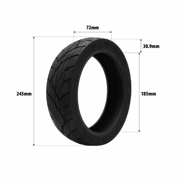 SEGWAY Ninebot MAX G3 / ZT3 Straßenreifen 70/60-7,5 Tubeless Reifen ohne GEL – Bild 2